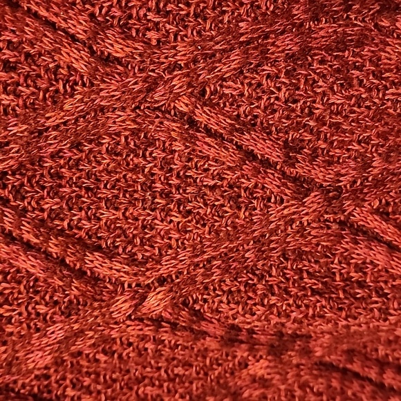 XXL Faded Glory sweater: red - Picture 4 of 7
